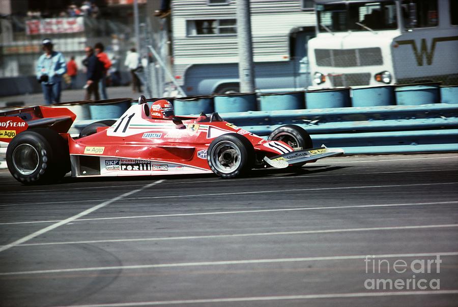 Niki Lauda. 1977 United States Grand Prix West Photograph by Oleg Konin