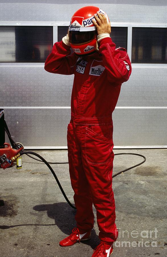 Niki Lauda. 1984 Austrian Grand Prix Photograph by Oleg Konin