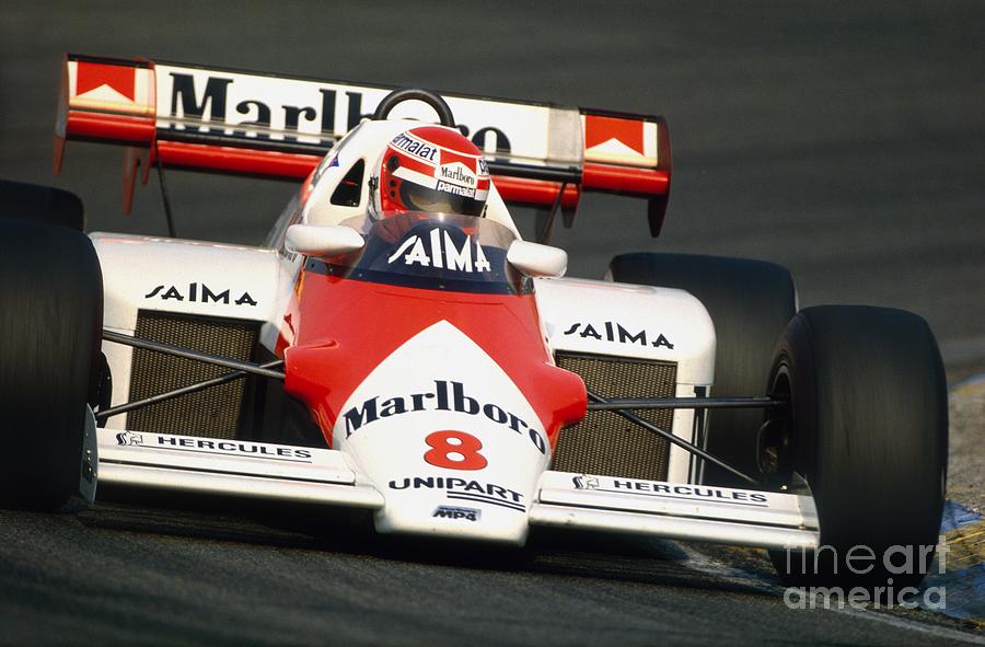 Niki Lauda Photograph - Niki Lauda. 1984 Dutch Grand Prix by Oleg Konin Niki Lauda Photograph - Niki Lauda. 1984 Dutch Grand Prix by Oleg Konin