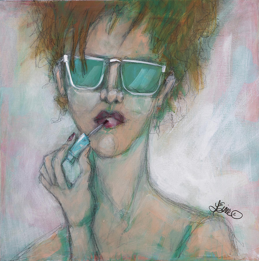 Niki Painting by Terri Einer