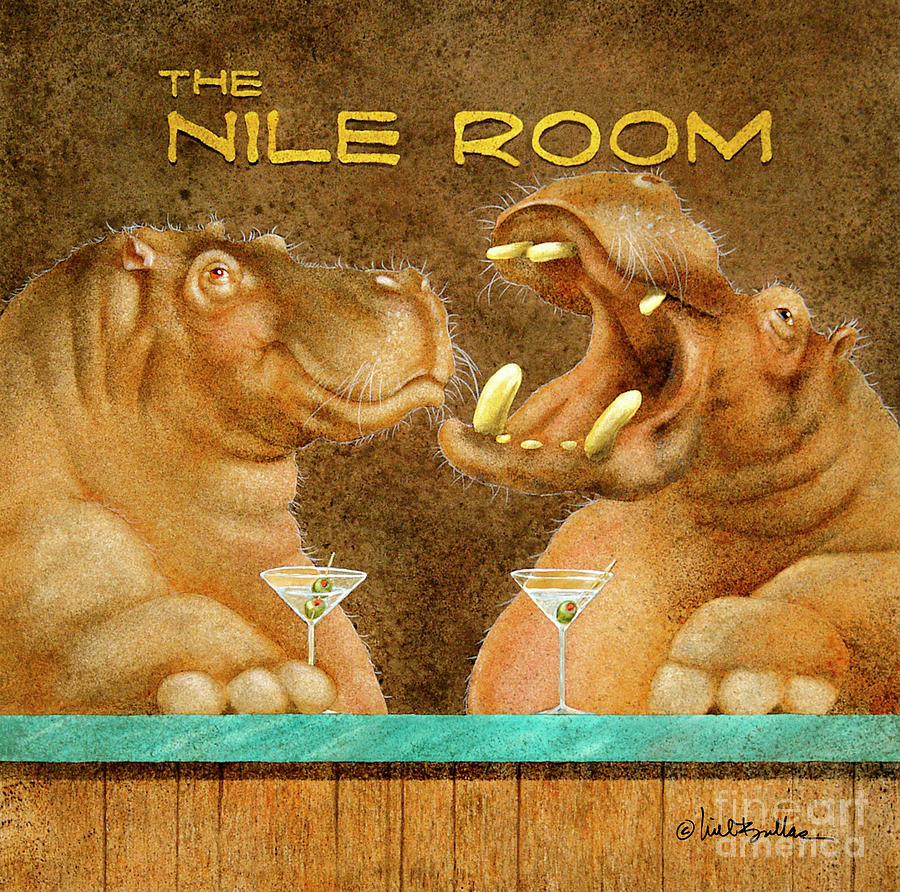 Nile Room, the Painting by Will Bullas