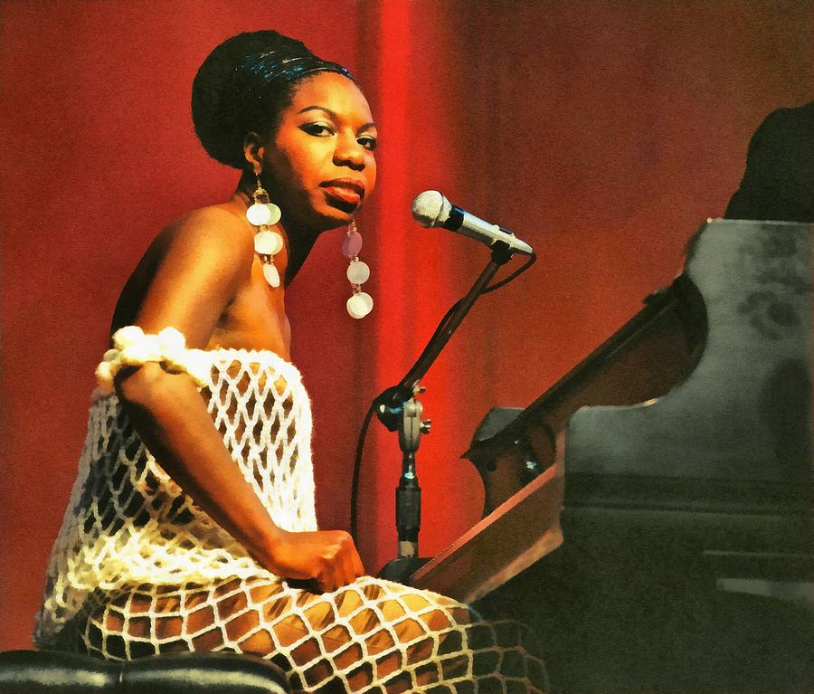 Nina Simone Digital Art by Read Collymore | Fine Art America