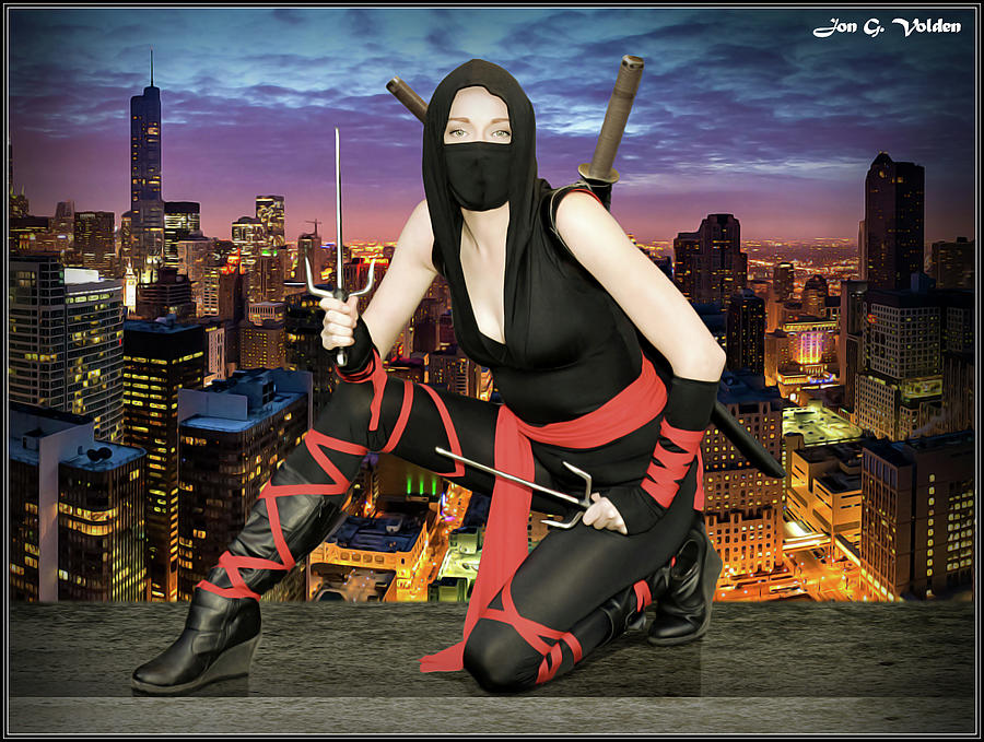 Night Of The Ninja Photograph by Jon Volden - Pixels
