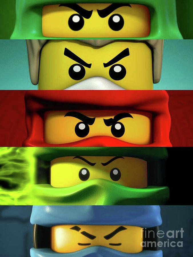 Ninjago Face Digital Art by Rose Miranda - Fine Art America