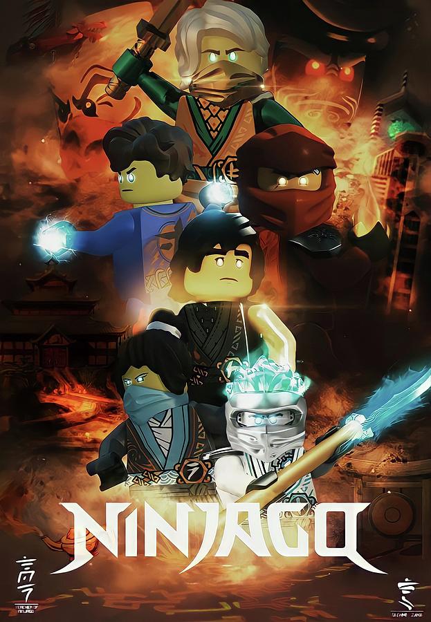 Ninjago Master Of Spinjutsu Digital Art by Big Guardian - Fine Art America