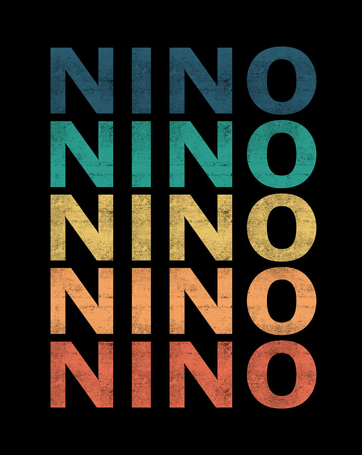 nino-name-t-shirt-nino-vintage-retro-name-gift-item-digital-art-by