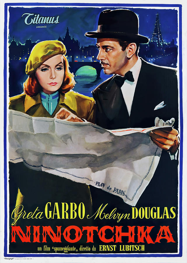 Ninotchka, 1939 -c Mixed Media by Movie World Posters