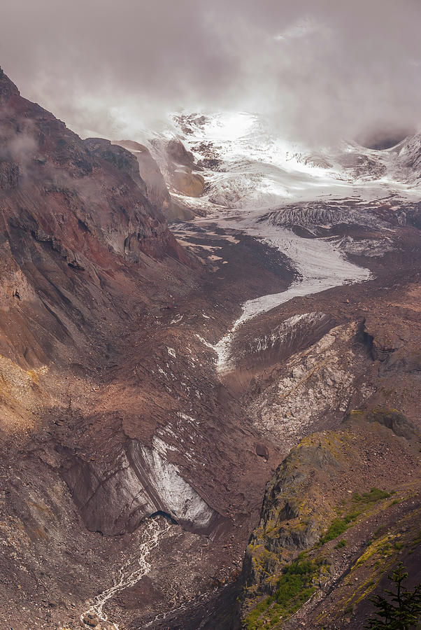 Nisqually Glacier Photograph