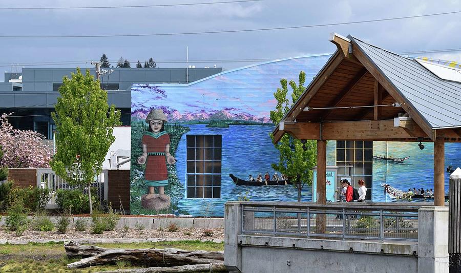 Nisqually Mural Photograph by Tom Cochran