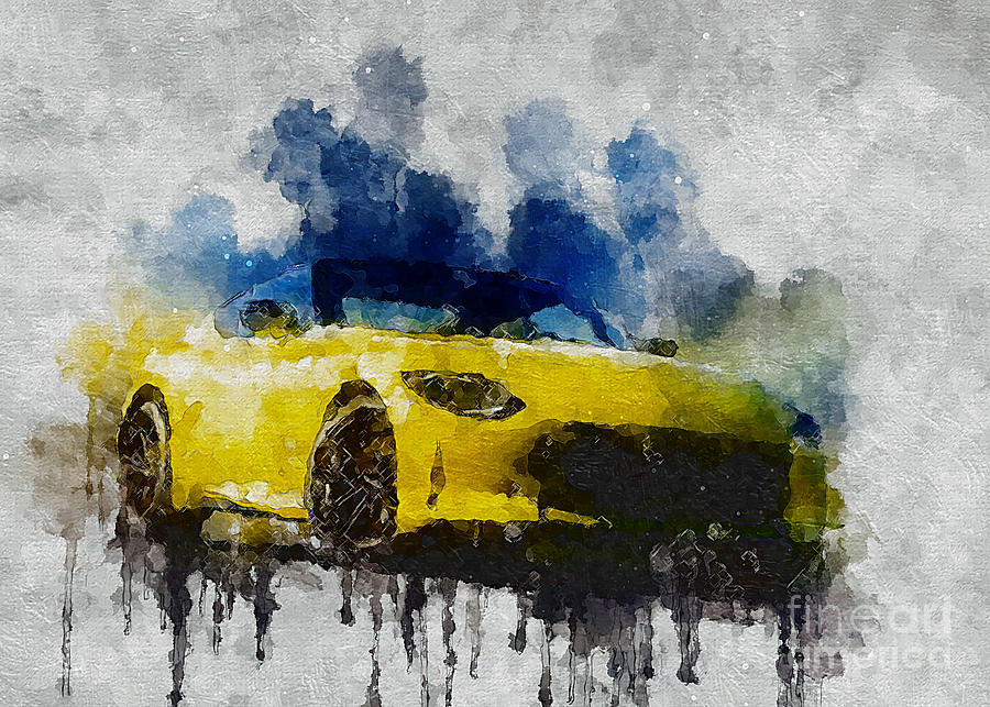 Nissan Fairlady Z Proto Spec Sports cars Digital Art by Lisa Sandra ...