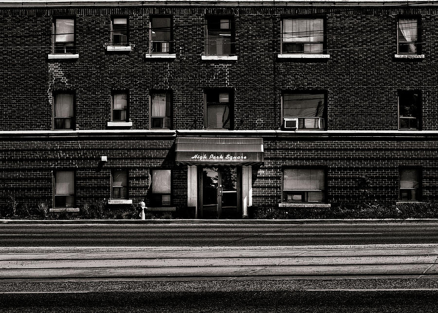 Abstract Photograph - No 1 Claude Ave Toronto Canada by Brian Carson