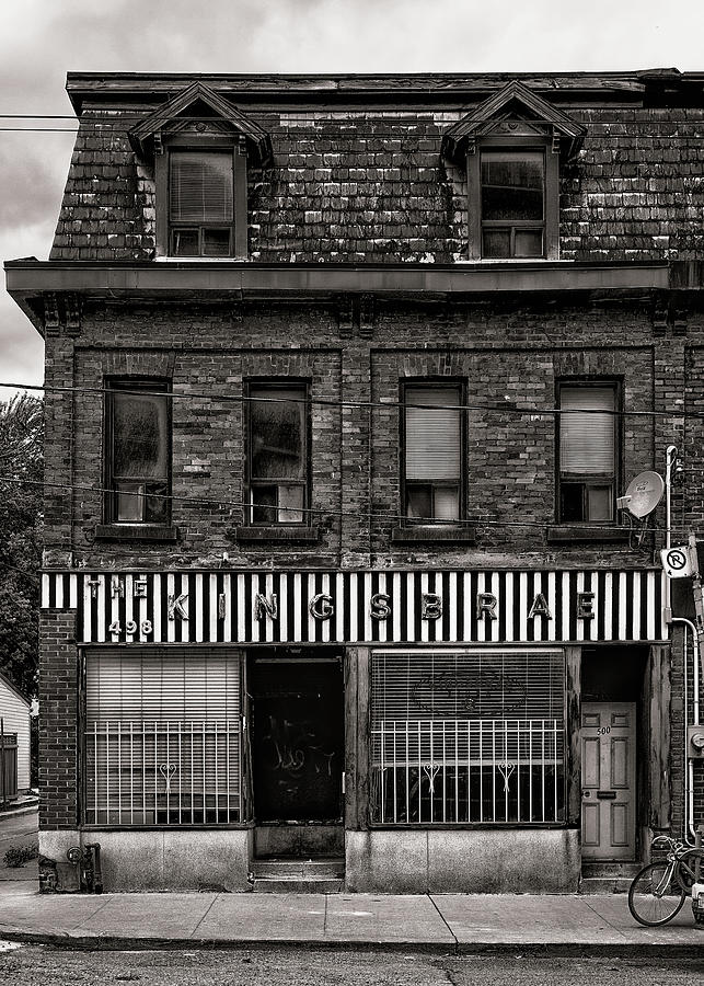 Architecture Photograph - No 498 King St E Toronto Canada 1 by Brian Carson