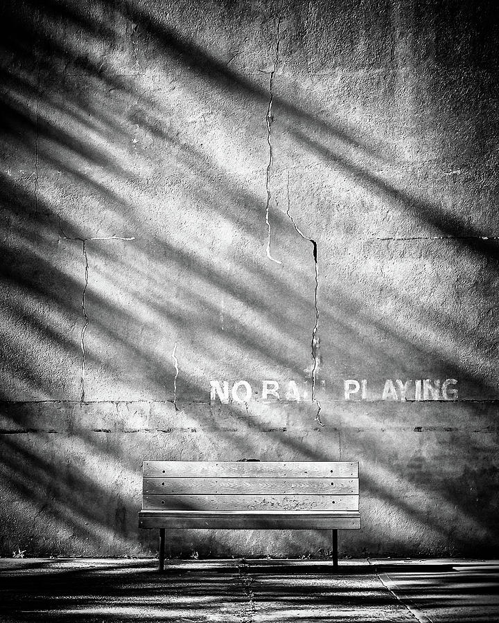 No Ball Playing Photograph by Steve Stanger