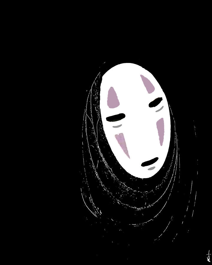 No-Face Digital Art by Ken Walker No-Face Digital Art by Ken Walker