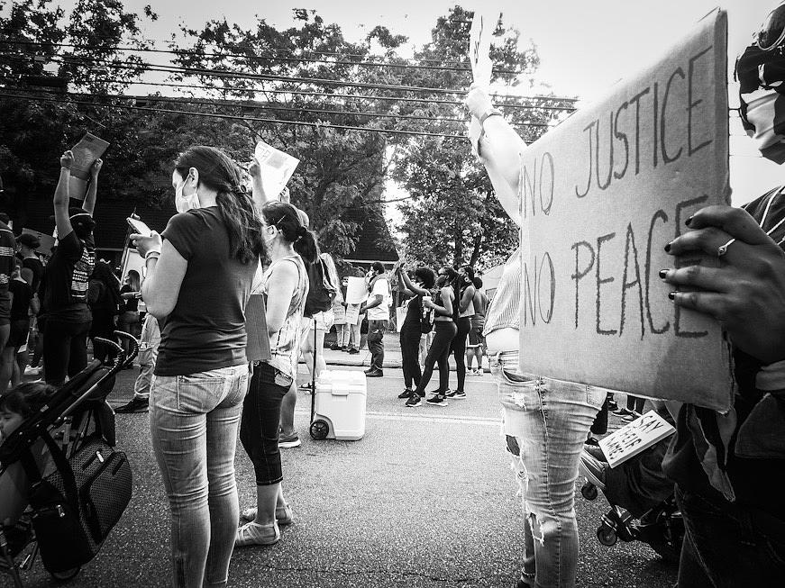 No Justice No Peace Photograph by Gabriella Murillo - Fine Art America