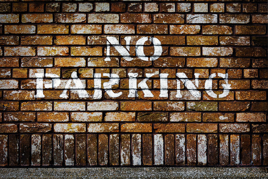 No Parking Photograph by Bill Chizek