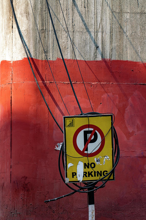 No Parking Photograph by Prakash Ghai