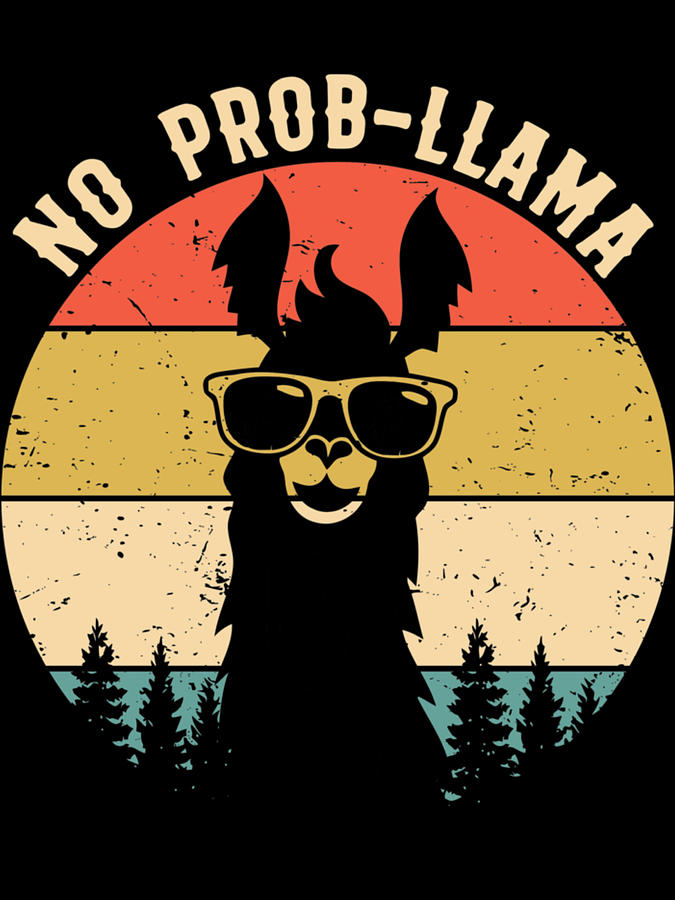 No Prob-LLama Photograph by Moria Hane - Fine Art America