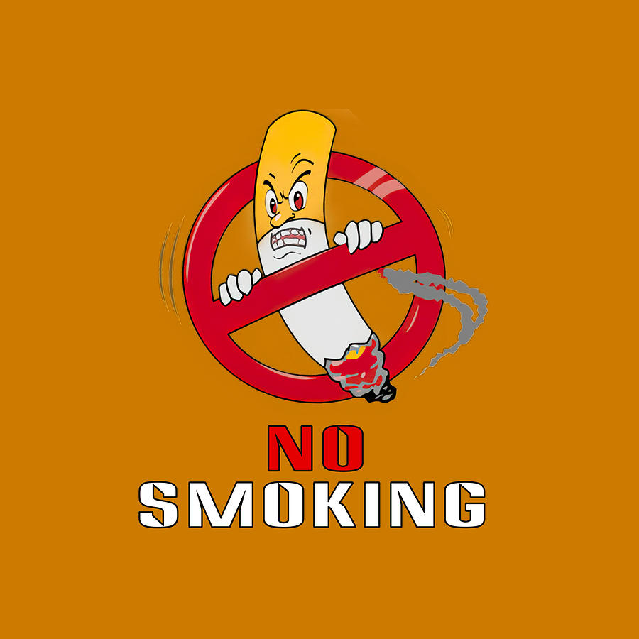 No smoking Digital Art by Eorologo - Fine Art America