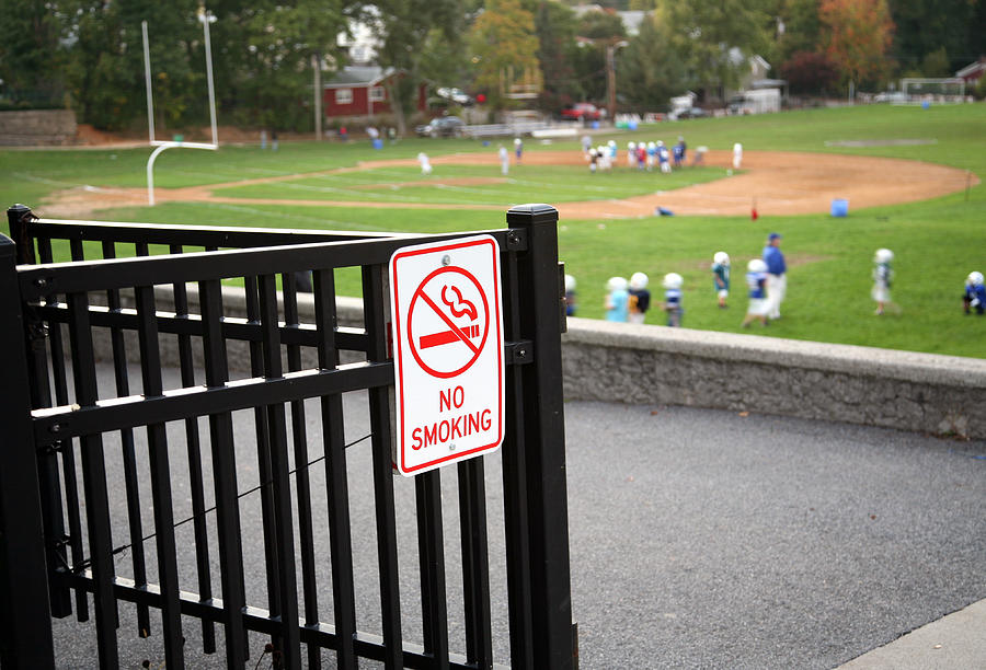 No Smoking Sign Photograph by DougSchneiderPhoto