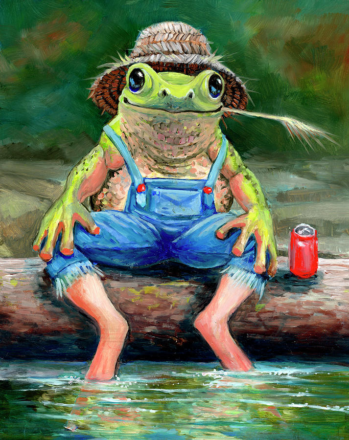 No Worries Mate Painting by Cynthia Westbrook