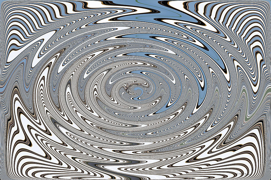 No Zebra Here Abstract Digital Art by Tom Janca