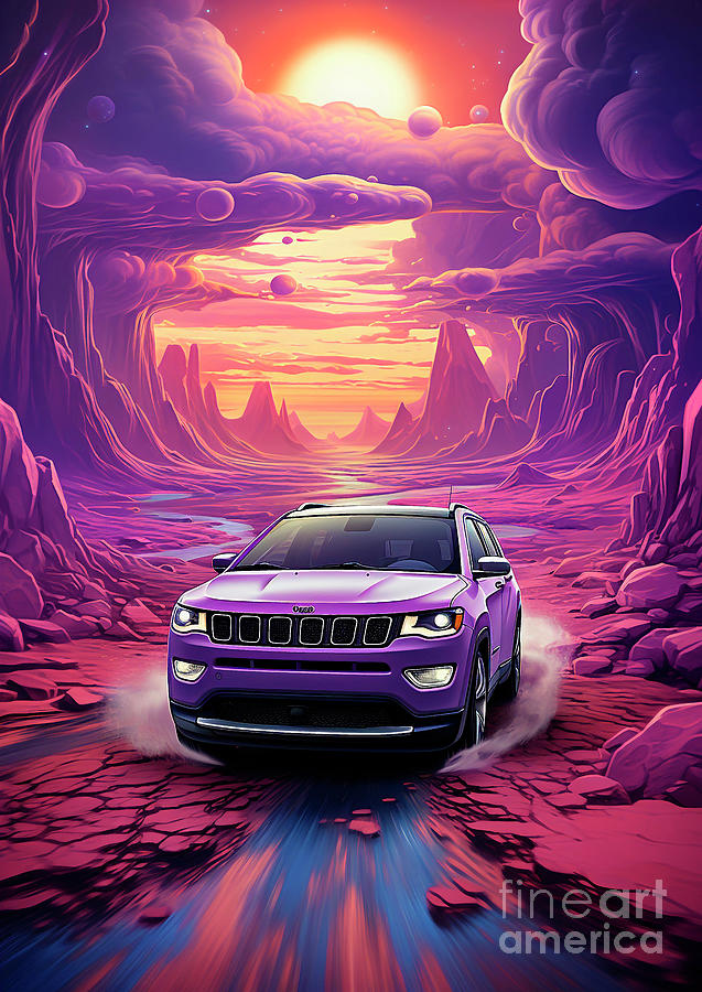 No01191 Jeep Compass Drawing