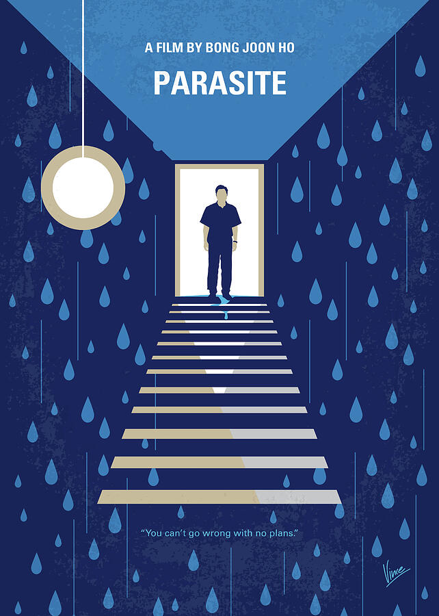 No1158 My Parasite Minimal Movie Poster Digital Art By Chungkong Art