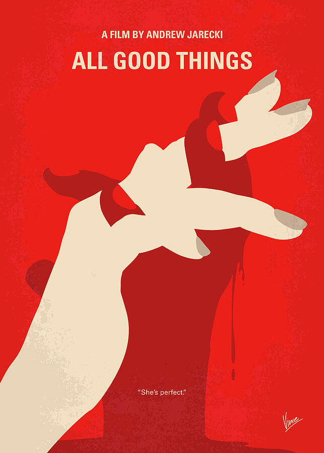 No1320 My All Good Things minimal movie poster Digital Art by Chungkong Art