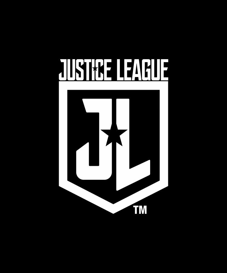 No148 Justice League Logo minimal movie poster-part 1 Digital Art by ...