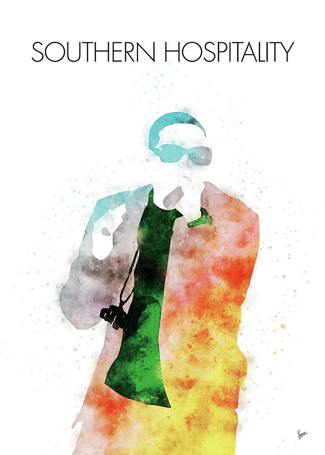 No154 MY Ludacris Watercolor Music poster Digital Art by Chungkong Art