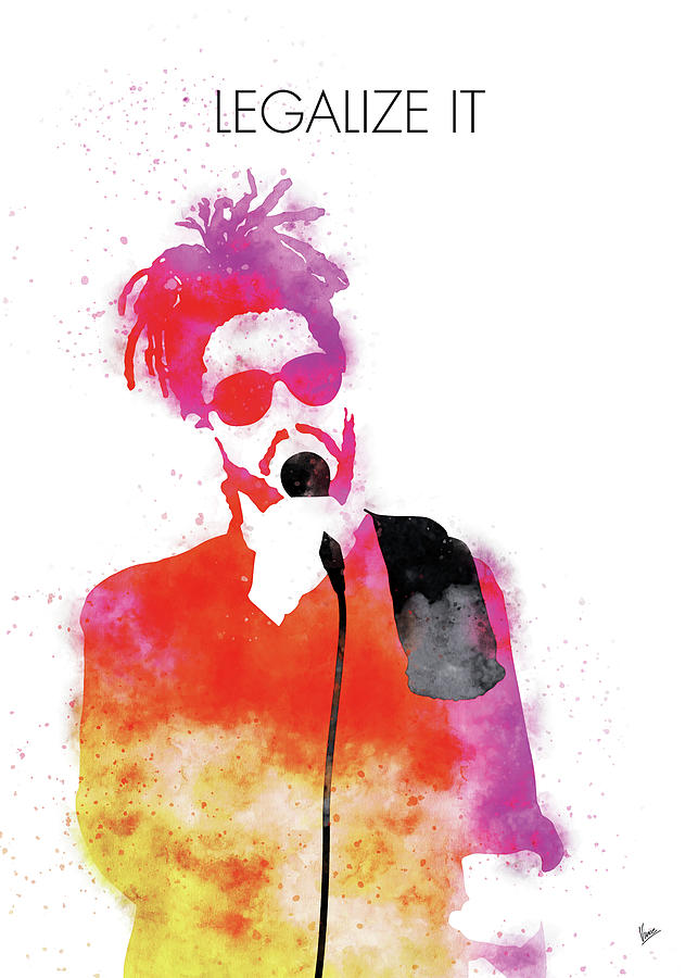 It Movie Digital Art - No225 MY PETER TOSH Watercolor Music poster by Chungkong Art