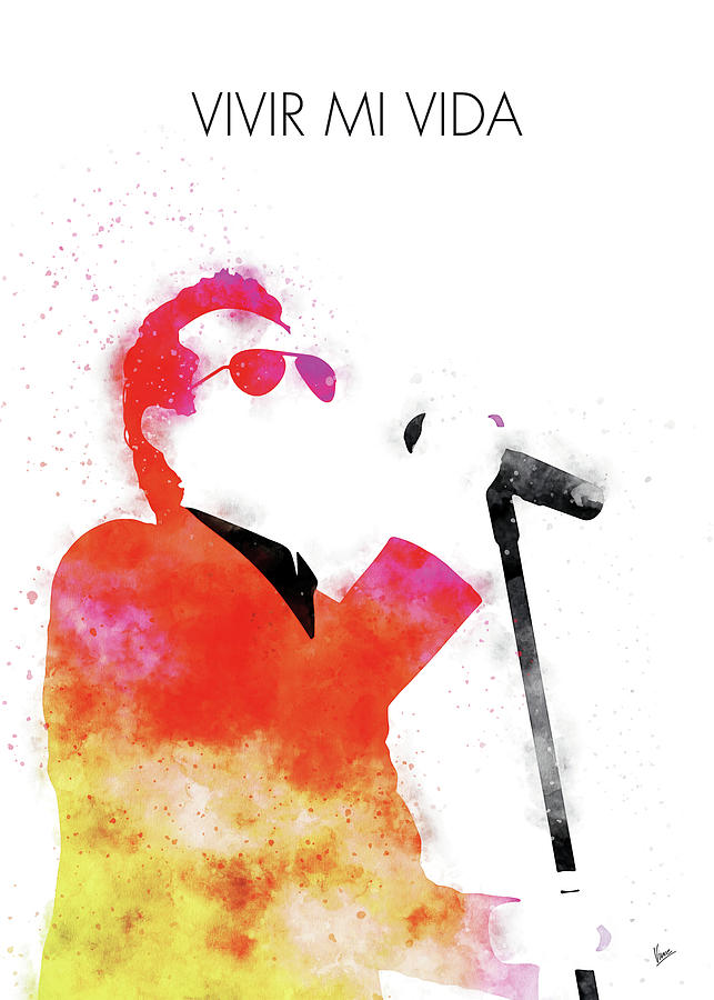 No292 MY Marc Anthony Watercolor Music poster Digital Art by Chungkong Art