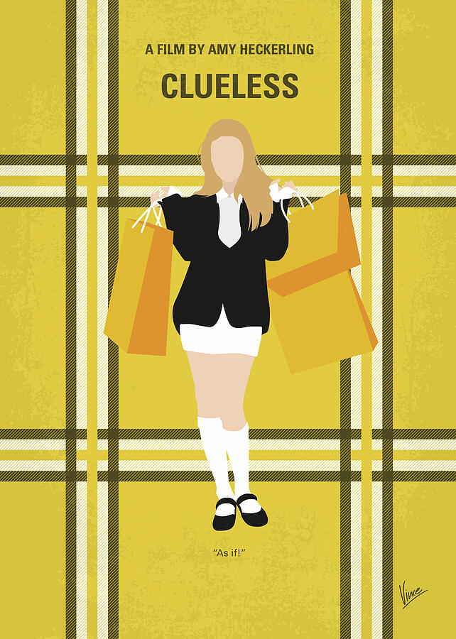 Cher Digital Art - No331 My Clueless minimal movie poster by Chungkong Art Cher Digital Art - No331 My Clueless minimal movie poster by Chungkong Art