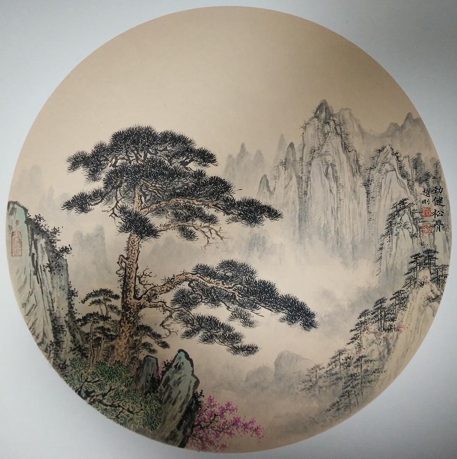 NO.8 Strength to Loosen Bones Painting by Gang Zhao NO.8 Strength to Loosen Bones Painting by Gang Zhao