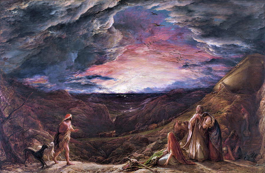 Noah, The Eve of the Deluge - Digital Remastered Edition Painting by ...