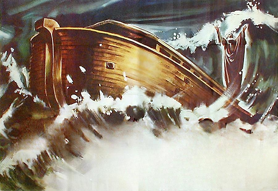 Vintage Painting - Noahs Ark - 1929, movie poster painting by Movie World Posters