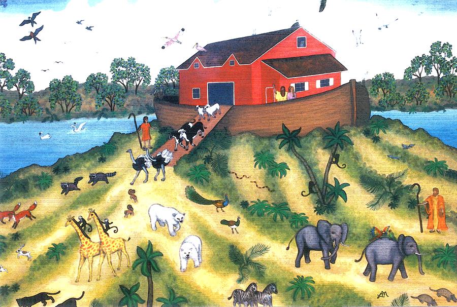 Noahs Ark One Painting