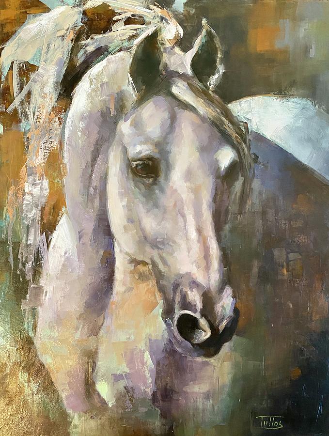 Noble Grace Painting by Pam Tullos