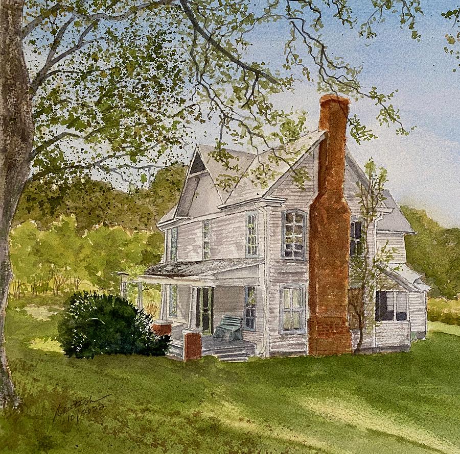 Nobodys Home Painting by Joel Deutsch
