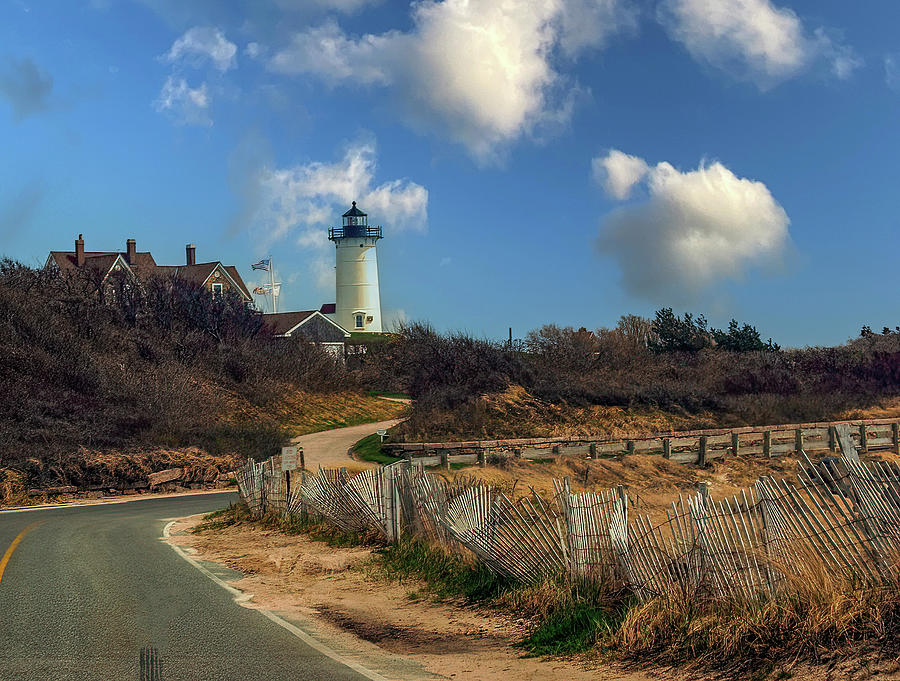 Nobska Lighthouse Photograph by Cathy Kovarik