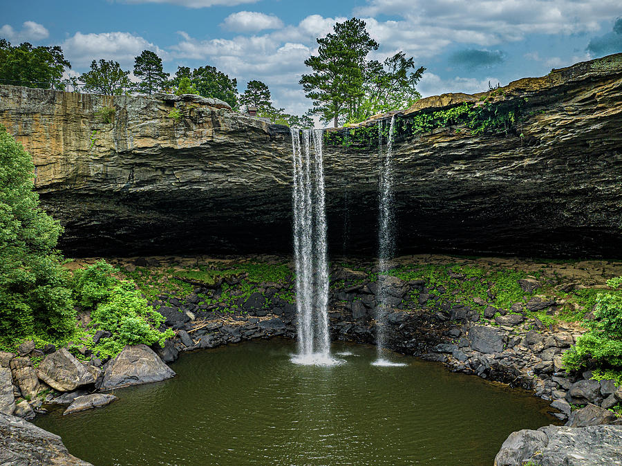 Noccalula Falls Photograph by Randy Scherkenbach Fine Art America