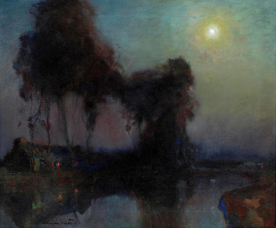 Nocturne Painting by Charles Rollo Peters - Fine Art America