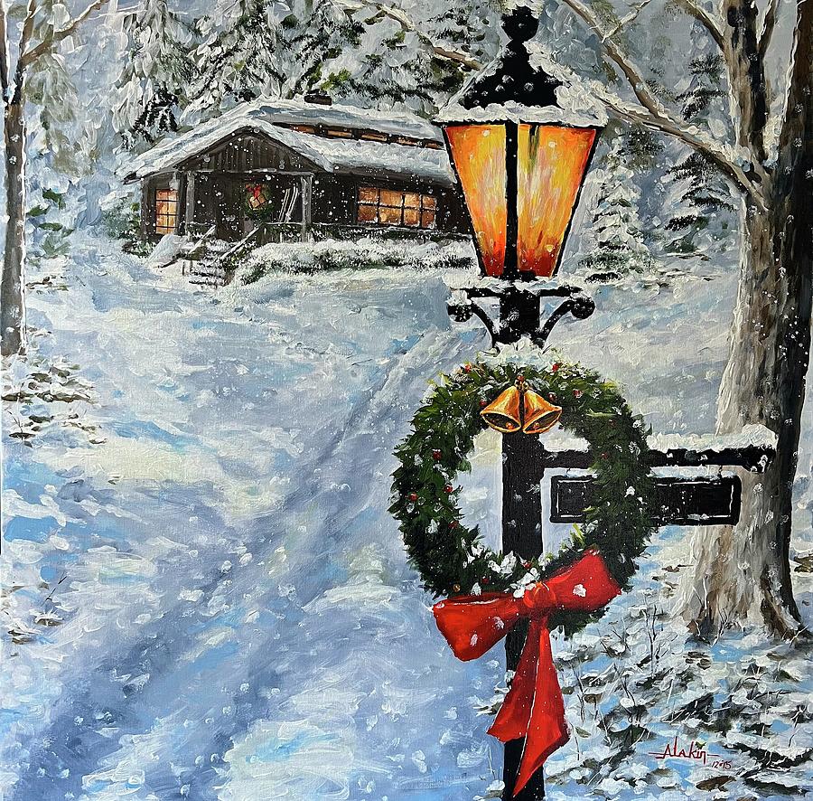 Noel Painting by Alan Lakin
