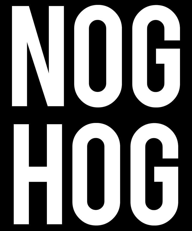 Nog Hog Funny Eggnog Digital Art by Flippin Sweet Gear