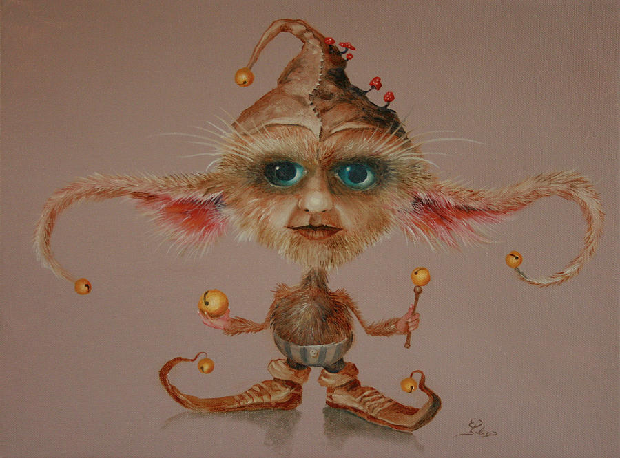 Fairy Painting - Noisy by Ed Schaap