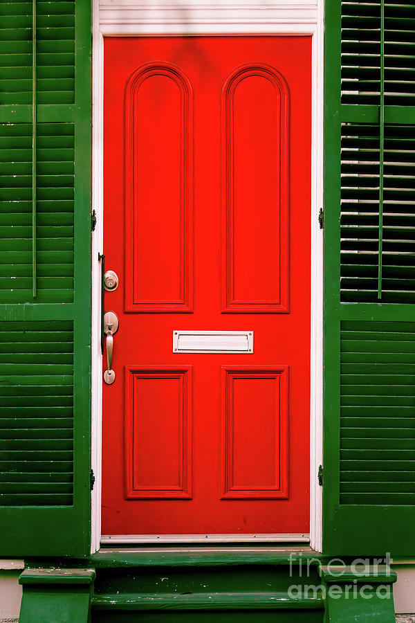 NOLA Door Series 13 Photograph by Jarrod Erbe