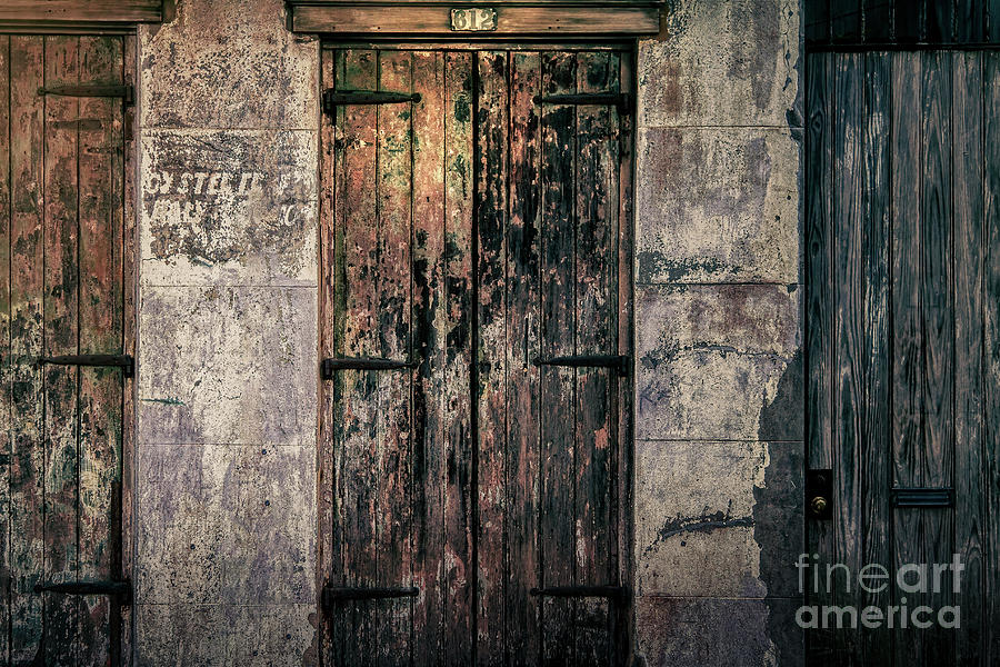 NOLA Door Series 16 Photograph by Jarrod Erbe
