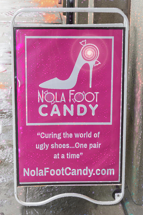 NOLA Foot Candy French Quarter Photograph by Debra Martz