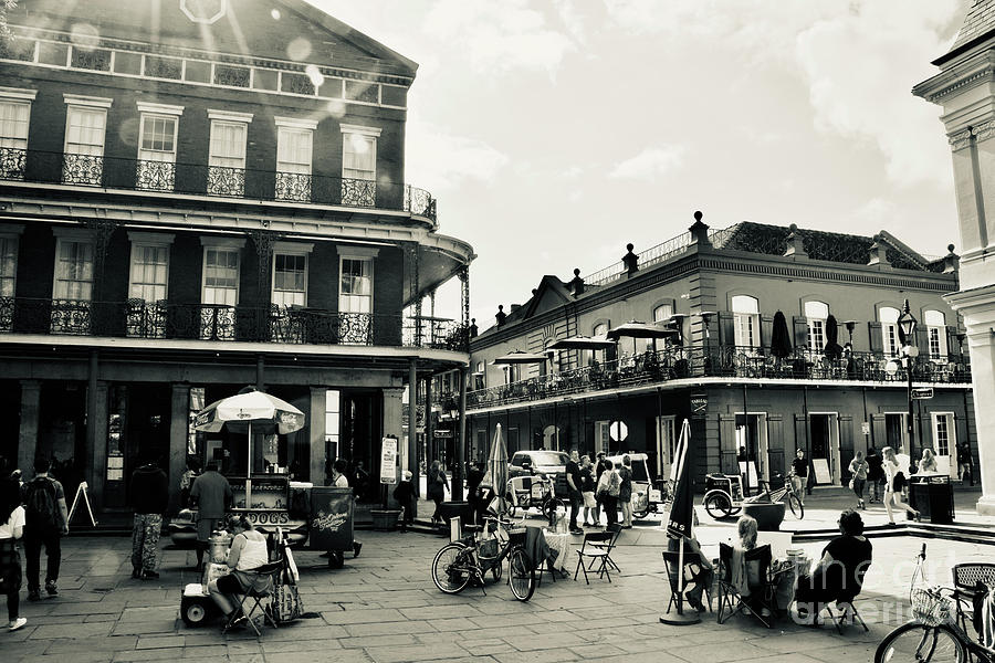 NOLA in Black and White Photograph by Linda Bianic